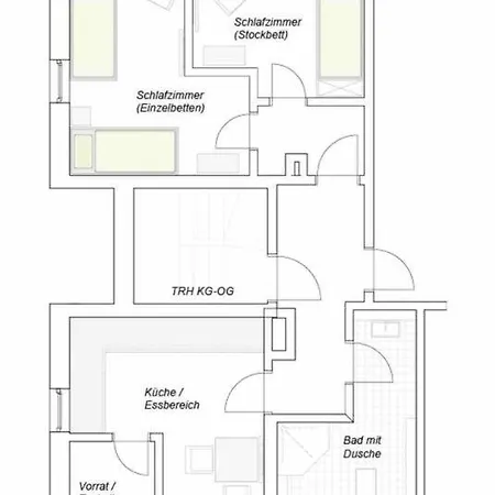 Tannen-apotheke Zwei Ab 5p Mit Drittem Schlafzimmer Und Extra Dusche Wc *